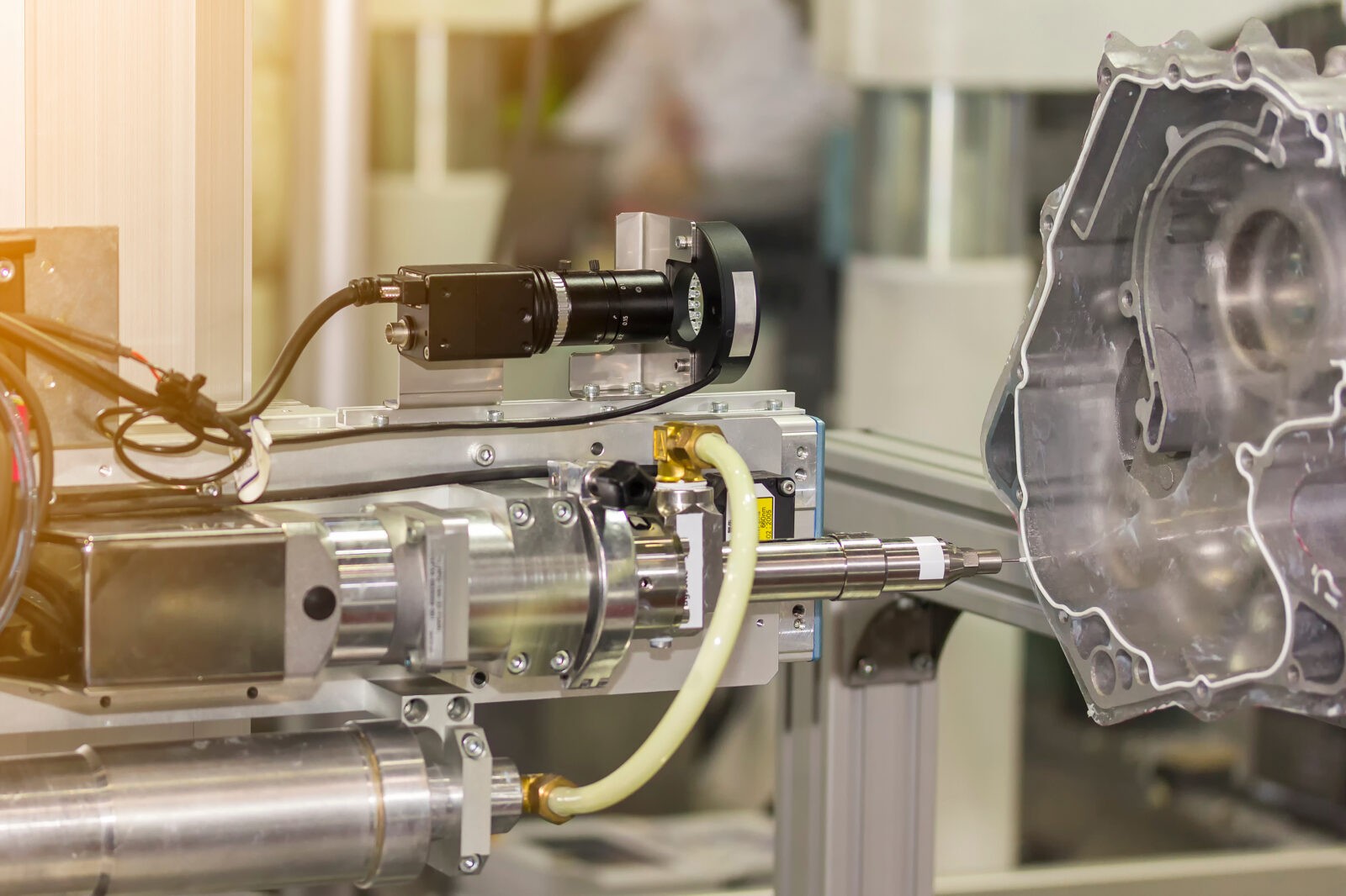 Close up High precision and technology of nozzle device and need