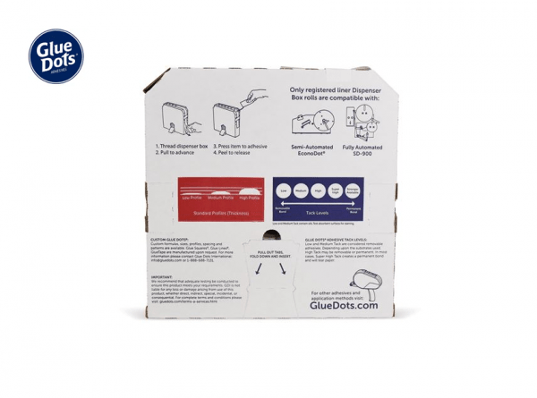 Glue Dots Box Back