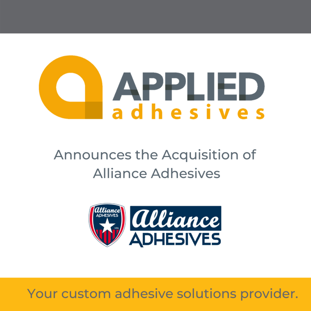 Press Release APPLIED Adhesives