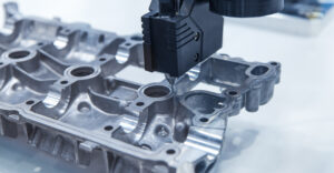 Cnc,Machine/robotic,Arm,For,Silicone,Injection,On,Cylinder,Head,Cover Foamed in place gasket