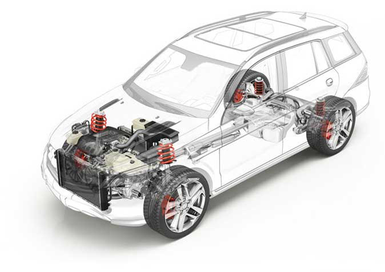 Car powertrain components